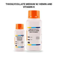 Thioglycollate Medium W/ Hemin And Vitamin K